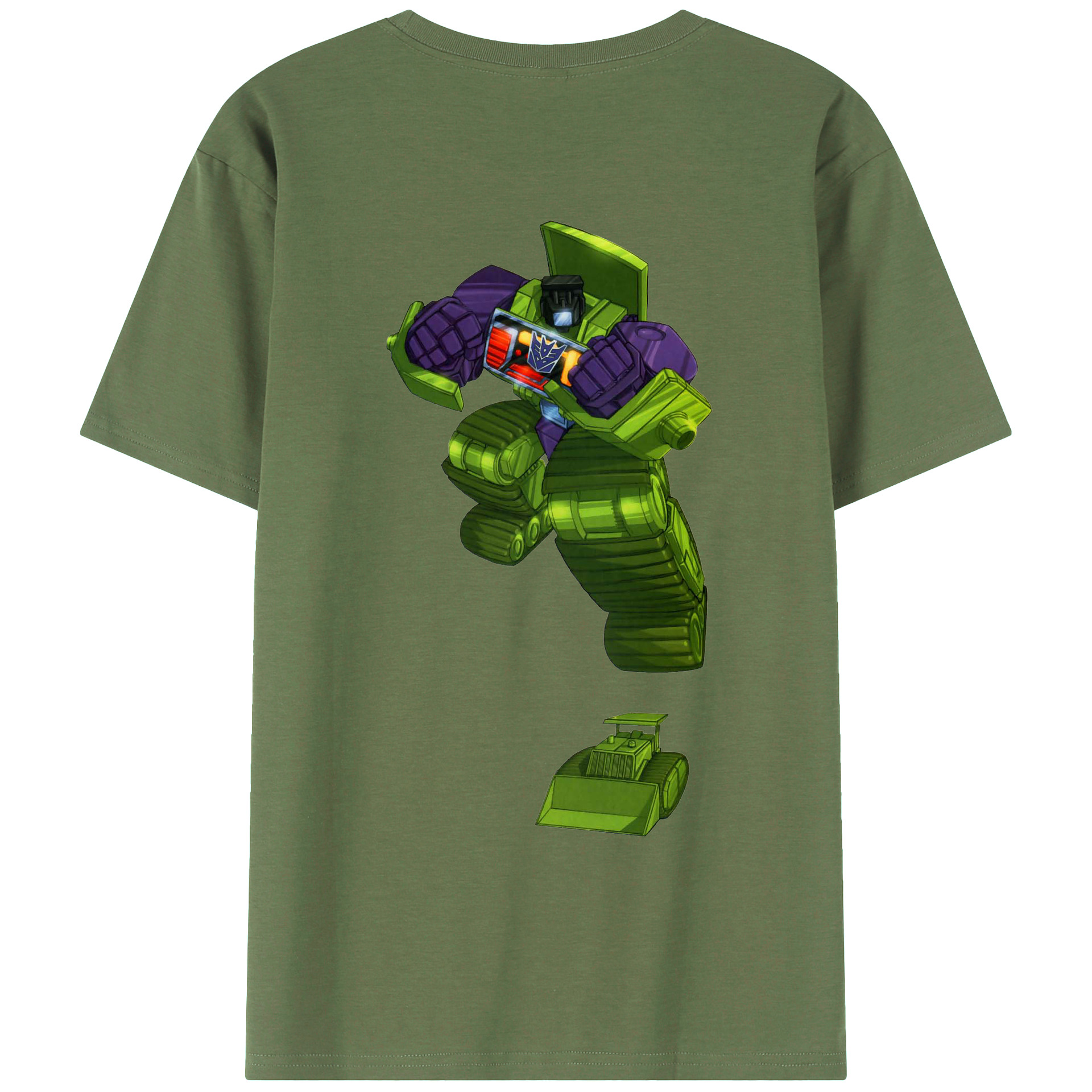 （画像用）  綿100％ メンズ半袖Tシャツ（バックプリント） 通気性